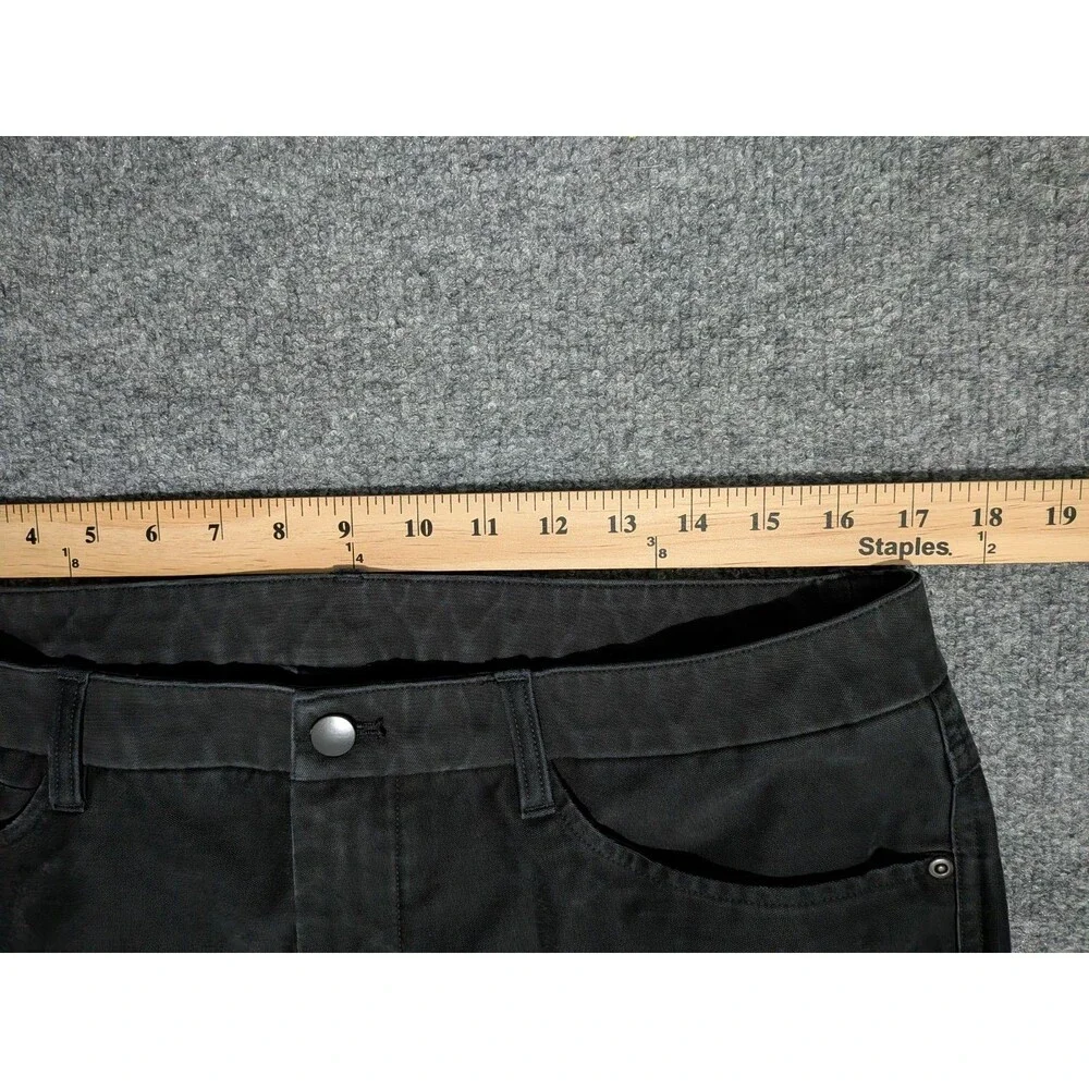 Lululemon Pants Mens 34x28 ABC Slim Fit Utilitech Black